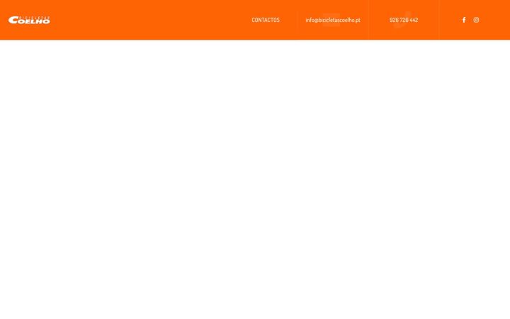 Screenshot of bicicletascoelho.pt