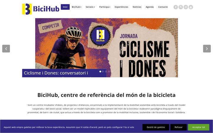 Screenshot of bicihub.barcelona