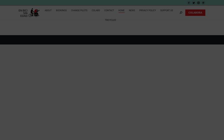 Screenshot of bicisinedad.org