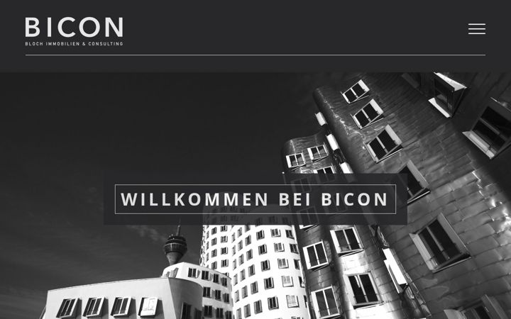 Screenshot of bicon-immobilien.de