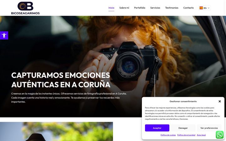 Screenshot of bicoseagarimos.com