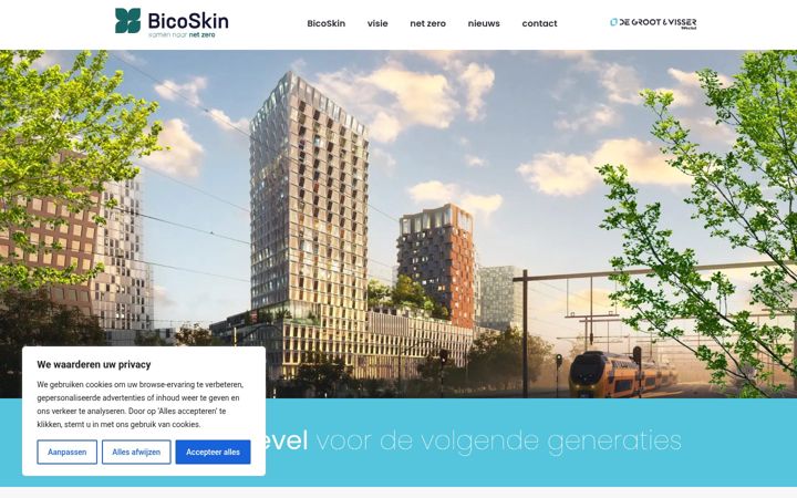Ekrānuzņēmums no bicoskin.nl