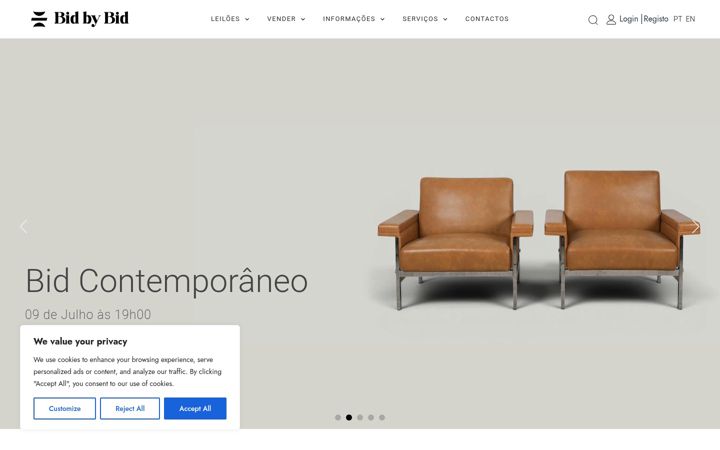 Screenshot of bidbybid.pt