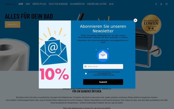 Screenshot of bideo.one