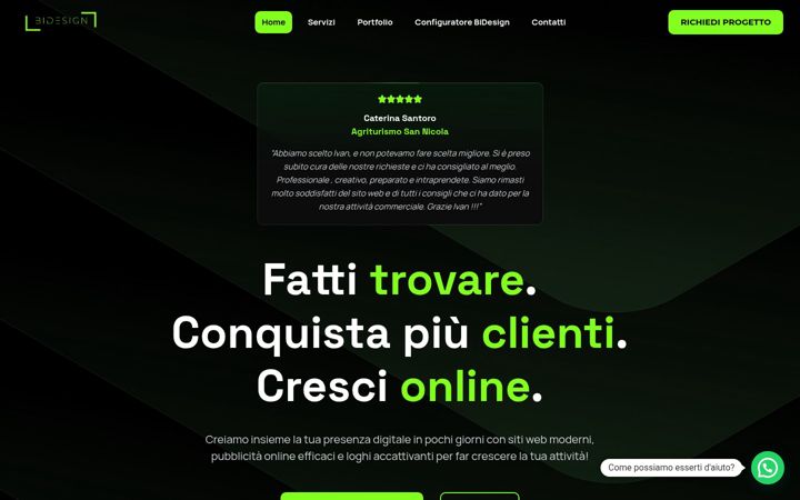 Screenshot of bidesign.it