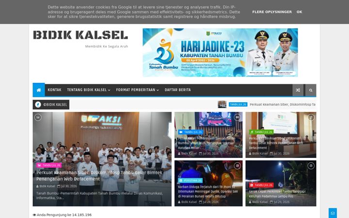 Snímek obrazovky bidikkalsel.co