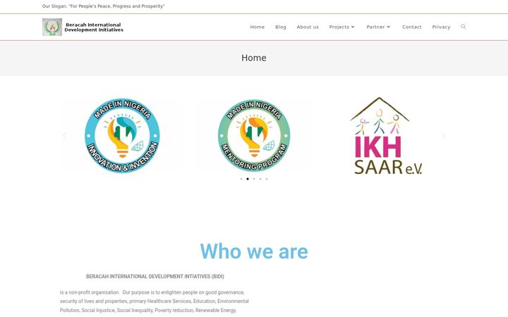 Screenshot of bidis.org