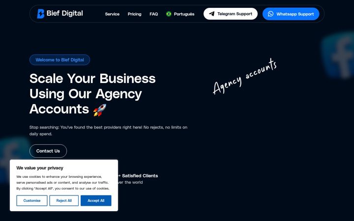 Screenshot of biefdigital.com
