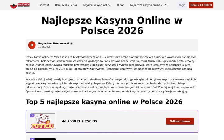 Ekrānuzņēmums no biegambolubiepolice.pl