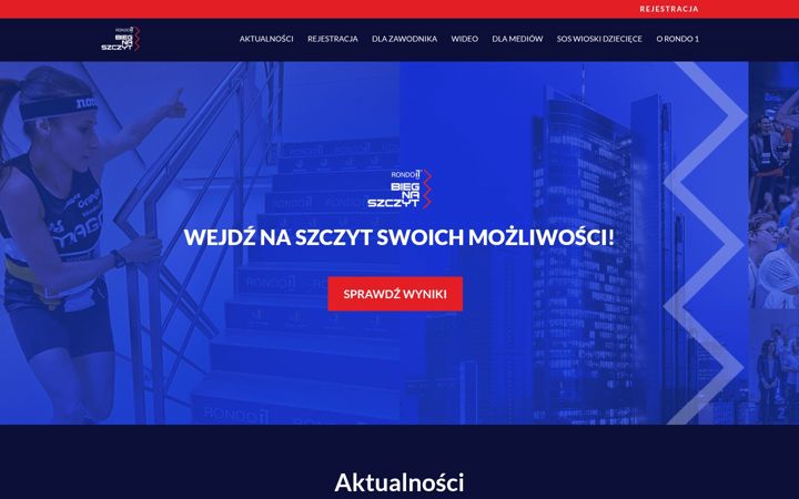Snimka zaslona za biegnaszczyt.pl