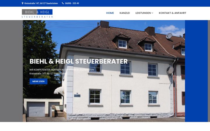 Screenshot di biehl-und-heigl.de