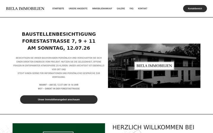 Screenshot di biela-immobilien.de