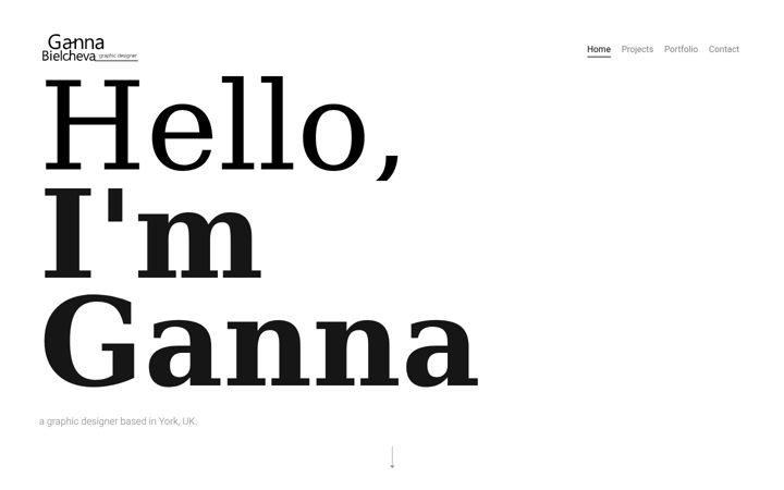 Screenshot of bielcheva.com