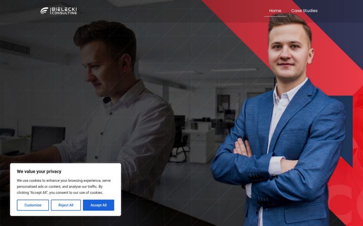 Screenshot of bielecki.consulting