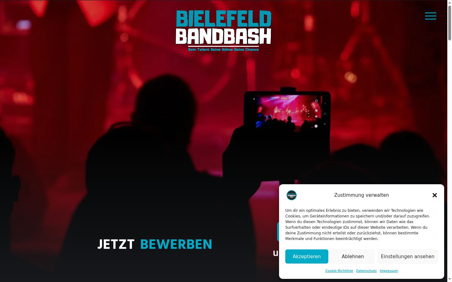 Zrzut ekranu banera zgody wyświetlanego przed jakąkolwiek interakcją
