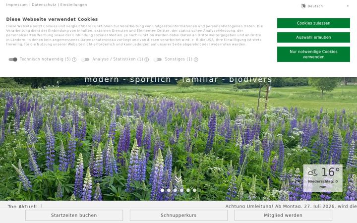 Screenshot di bielefelder-golfclub.de