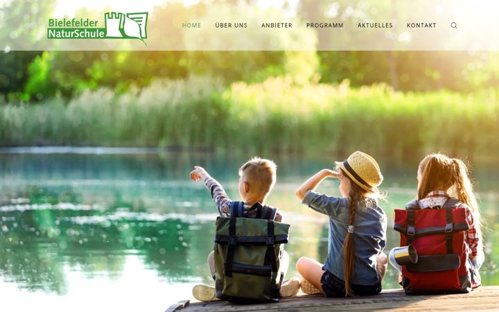 Screenshot di bielefelder-naturschule.de