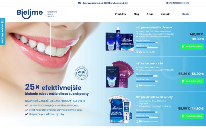 Screenshot of bielime.com