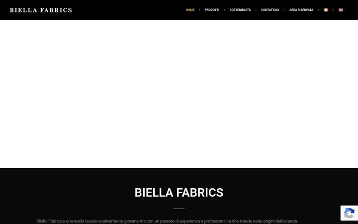 Screenshot of biellafabrics.com