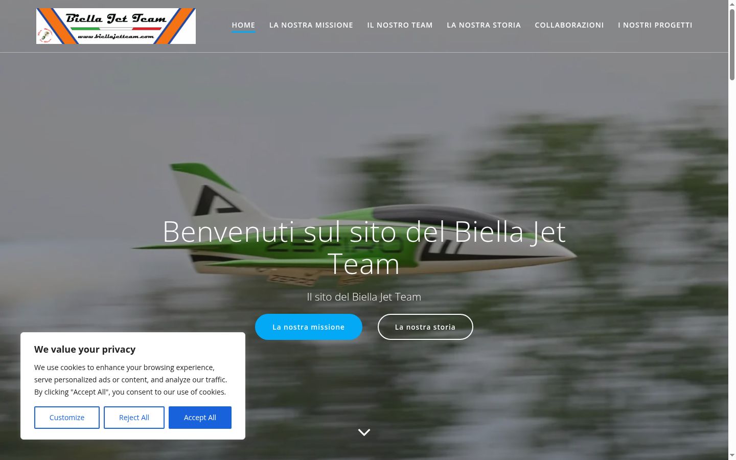 Screenshot tal-banner tal-kunsens muri qabel kwalunkwe interazzjoni