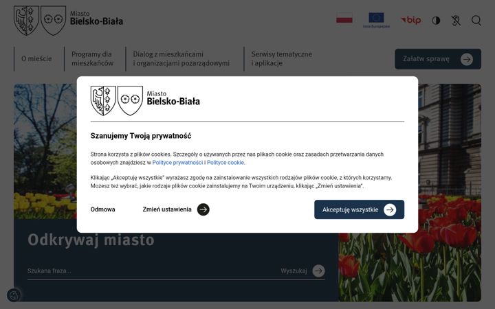 Screenshot of bielsko-biala.pl
