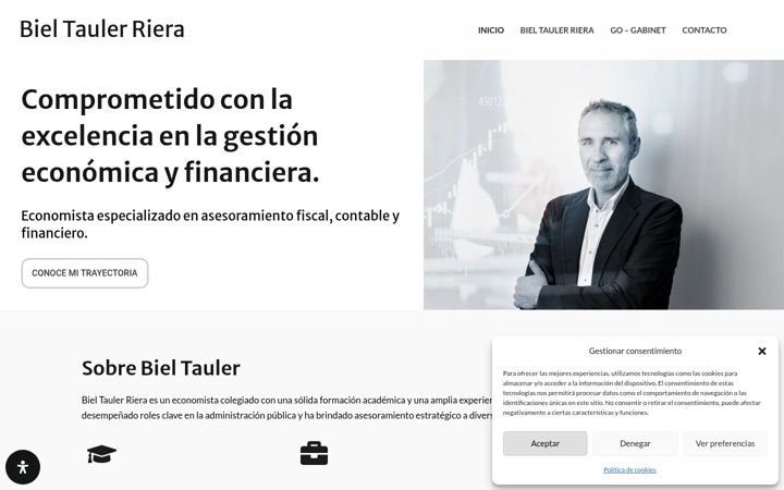 Screenshot of bieltauler.es