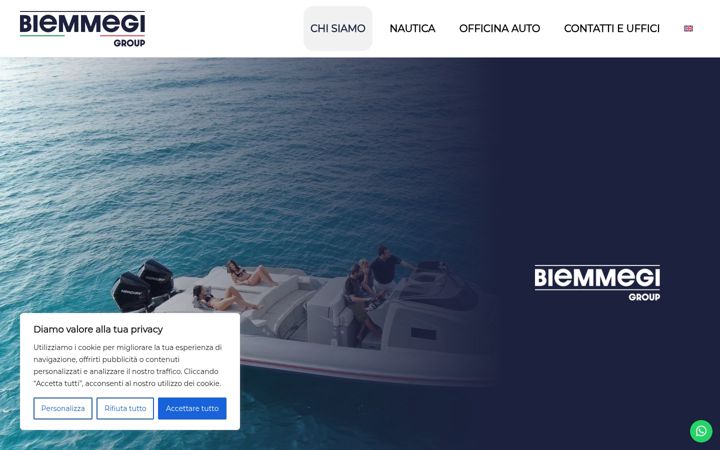 Screenshot of biemmegi.com