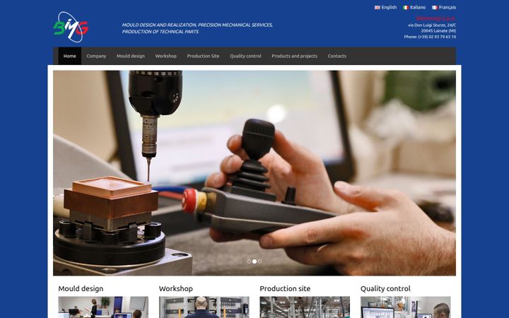 Screenshot of biemmegi.net
