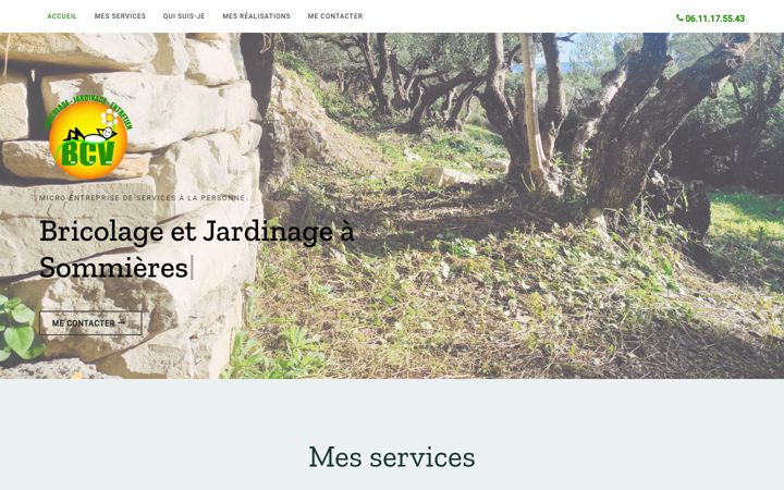 Screenshot von bien-chez-vous-gailhan.fr