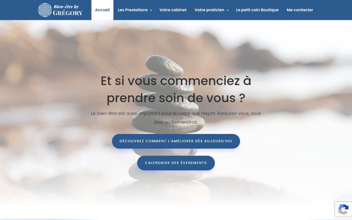 Screenshot of bien-etrebygregory.fr
