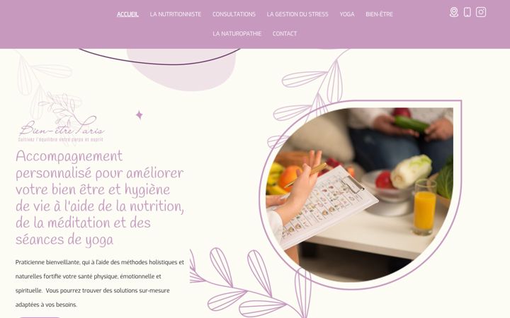 Screenshot of bien-etreparis.com