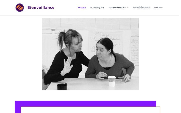 Skjermbilde av bien-veillance.fr