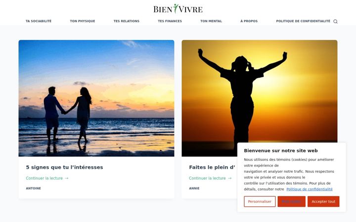Ekrano kopija bien-vivre.ca