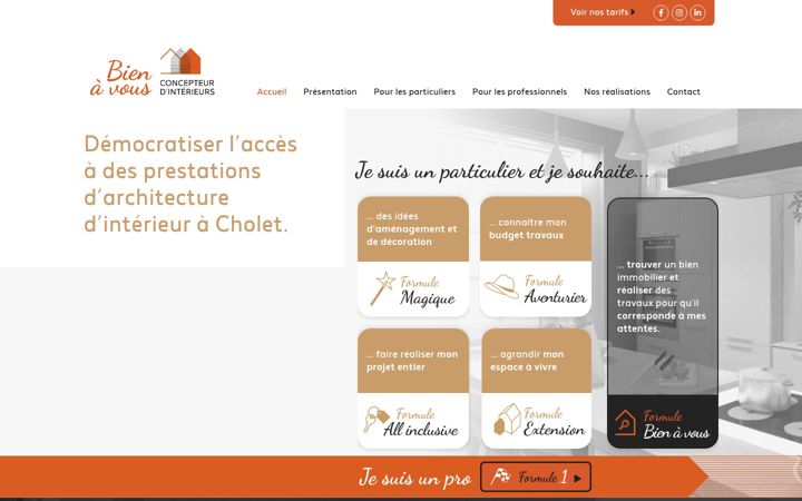 Skjermbilde av bienavous-concept.fr