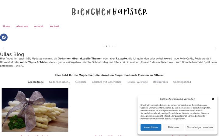 Screenshot di bienchenhamster.de