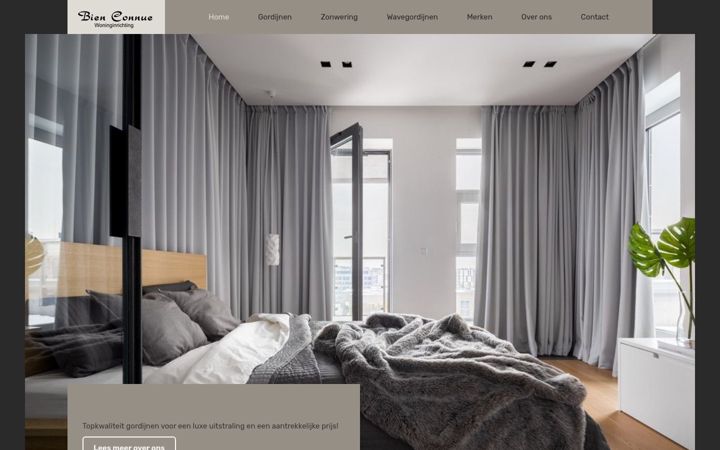 Screenshot of bienconnue.nl