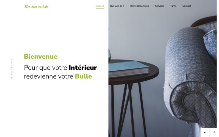 Screenshot of biendansmabulle.com