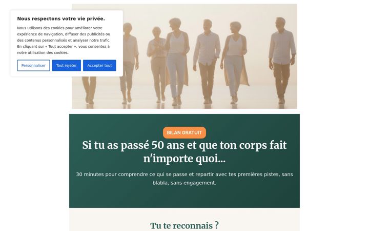 Screenshot of biendanstonassiette.fr