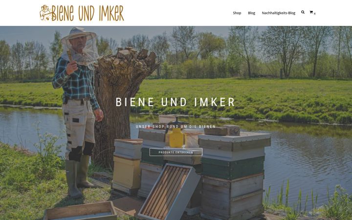 Screenshot di biene-und-imker.de