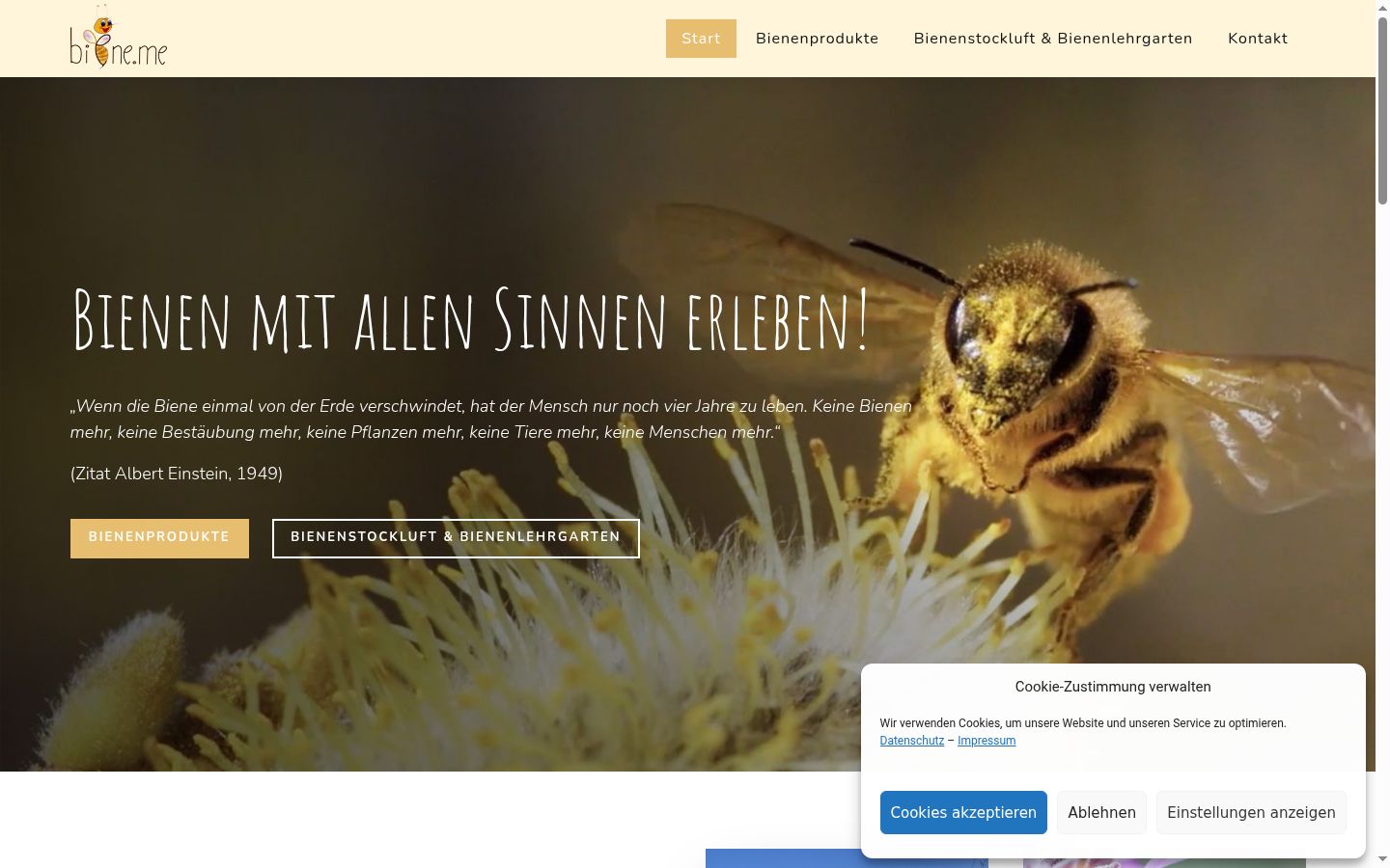 Screenshot tal-banner tal-kunsens muri qabel kwalunkwe interazzjoni