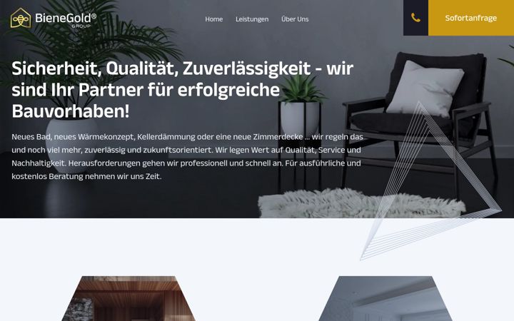 Screenshot di bienegold.de
