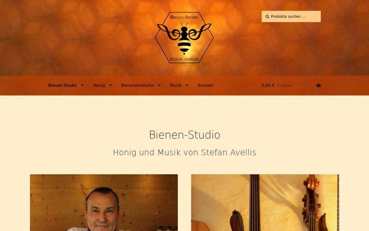 Screenshot di bienen-studio.de