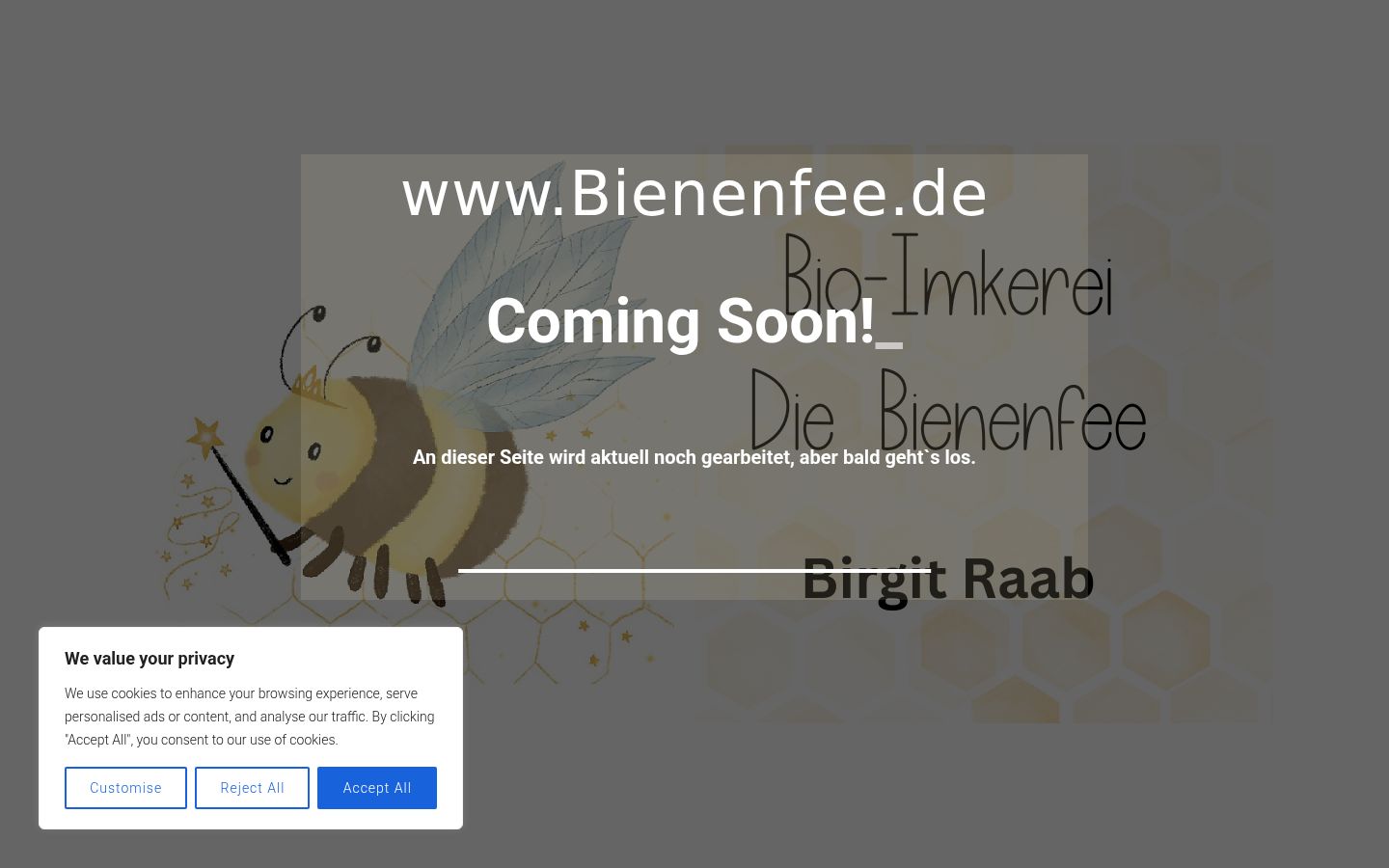 Screenshot tal-banner tal-kunsens muri qabel kwalunkwe interazzjoni