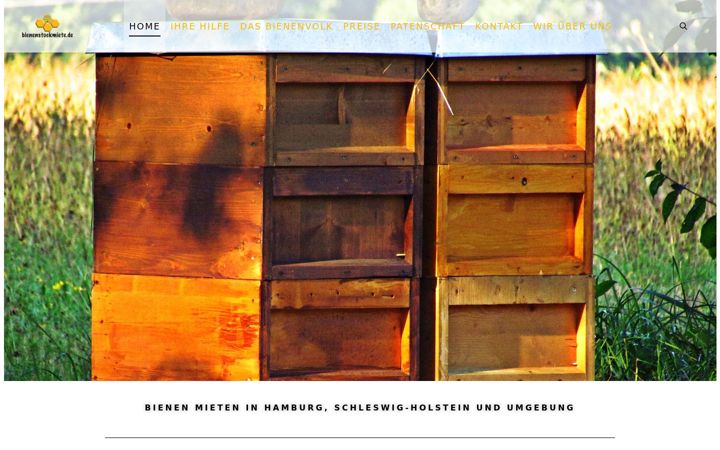 Screenshot του bienenstockmiete.de