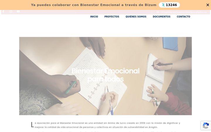 Ekrano kopija bienestaremocionalparatodos.es