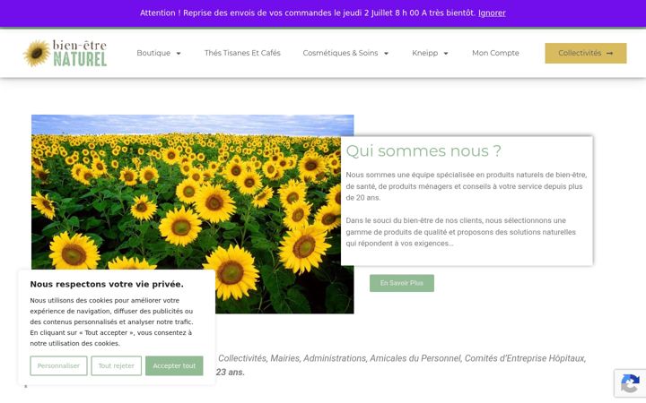 Screenshot of bienetrenaturel.fr