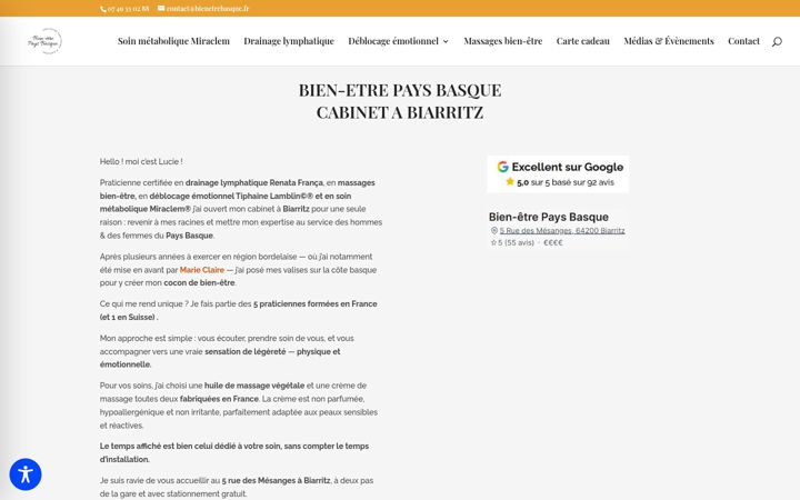 Screenshot of bienetrepaysbasque.fr