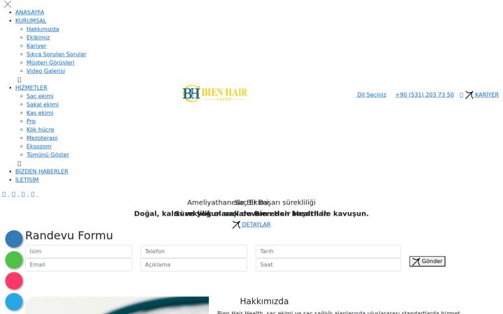 Screenshot of bienhairhealth.com