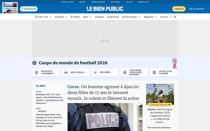 Screenshot di bienpublic.com