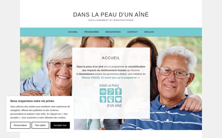 Screenshot of bientraitance.ca